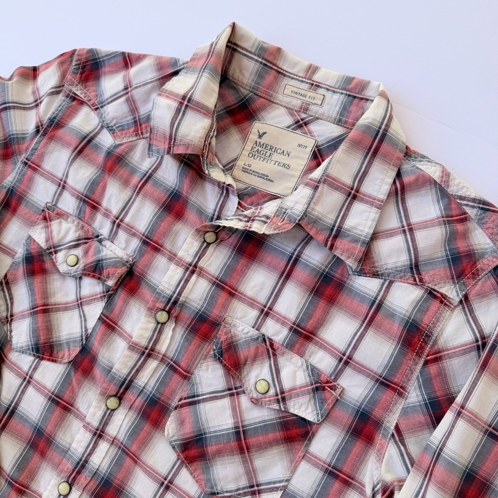 Men’s American Eagle Outfitters Western Style Shirt Size Large​​ - Picture 2 of 9